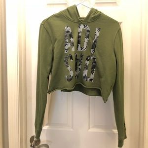 Adidas Cropped Hoodie